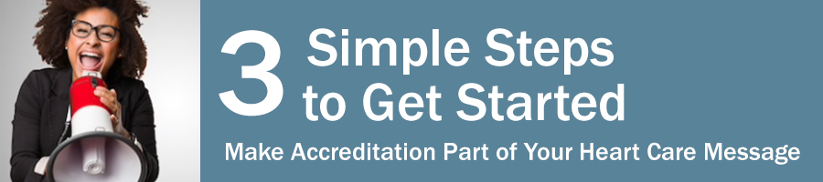 Three Steps to Announce Your Accreditation