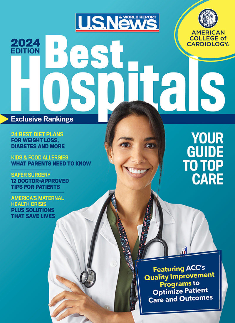 Over 2,000 NCDR and ACC Accredited Hospitals Featured in 2025 USNWR 'Best Hospitals' American