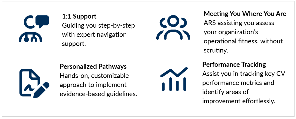 Showcasing ARSs - To highlight how our ARSs support facilities through the accreditation process.